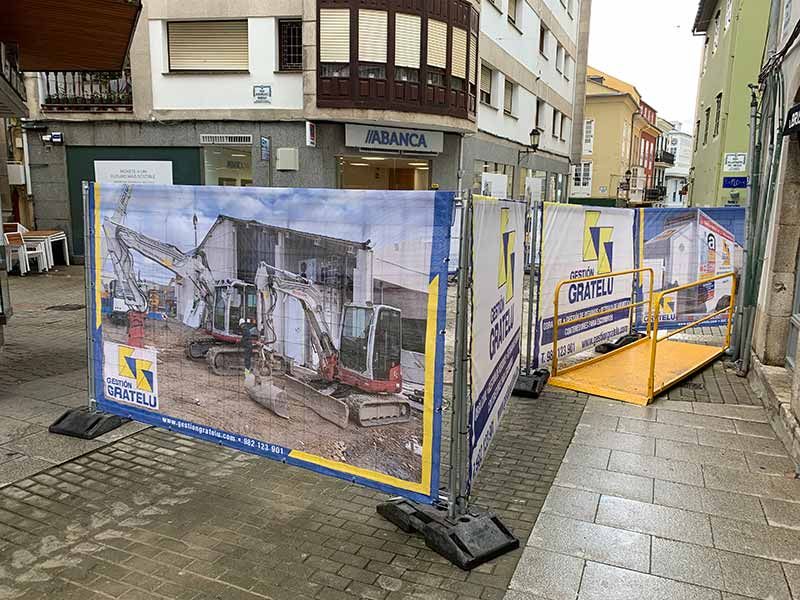 REPARACION PAVIMENTO 4 CALLES – RIBADEO