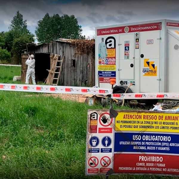 Retirada de amianto en Galicia