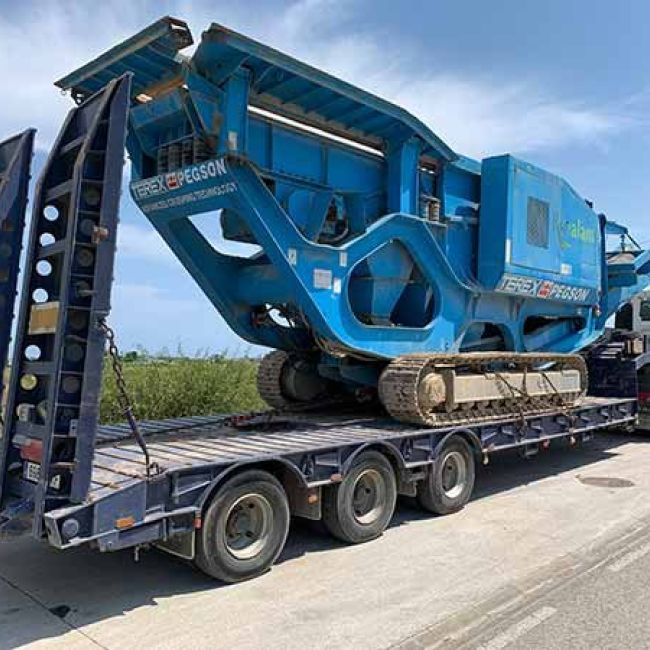 Alquiler de maquinaria con operario