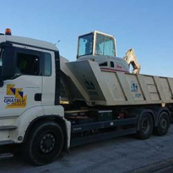 Transporte tren de carretera